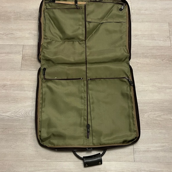 Vintage 80s 90s YSL Yves Saint Laurent Suit Bag Garment Bag - Picture 5 of 13